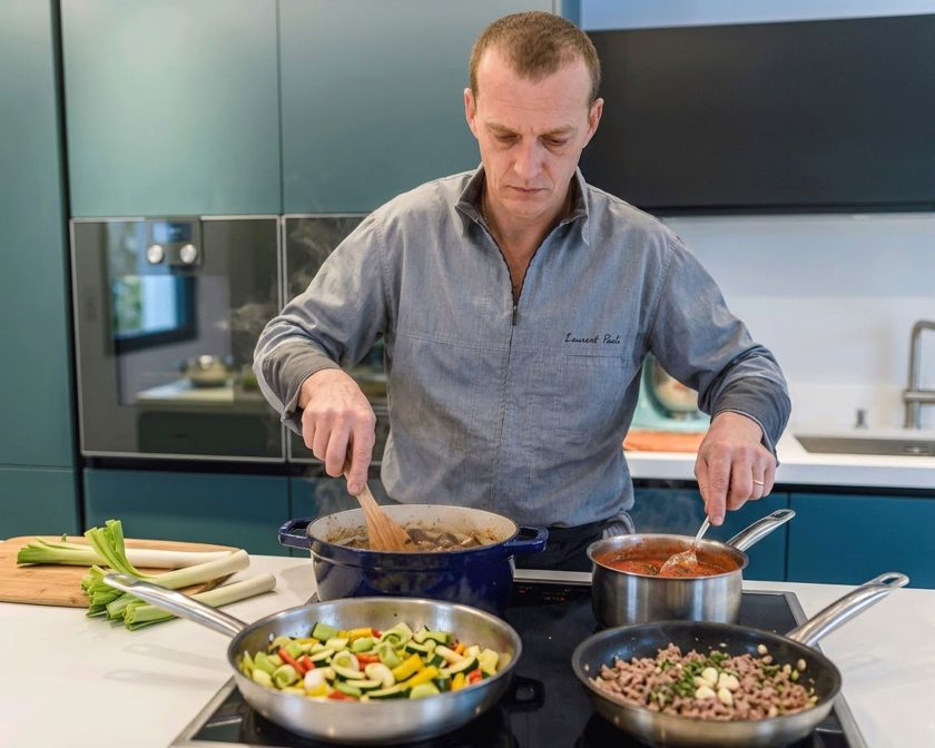 Batch Cooking version chef à domicile par le chef privé Laurent Paoli.